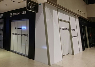 BoxFresh Service - Graphics Installation - Hoarding