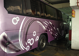 BoxFresh Service - Spray Paintings - Private Bus