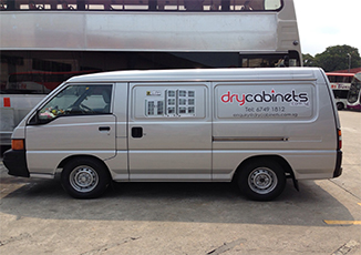 BoxFresh Service - Spray Paintings - Van